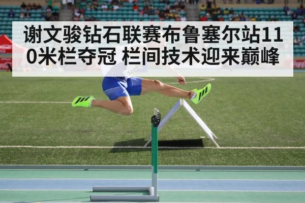 谢文骏钻石联赛布鲁塞尔站110米栏夺冠 栏间技术迎来巅峰